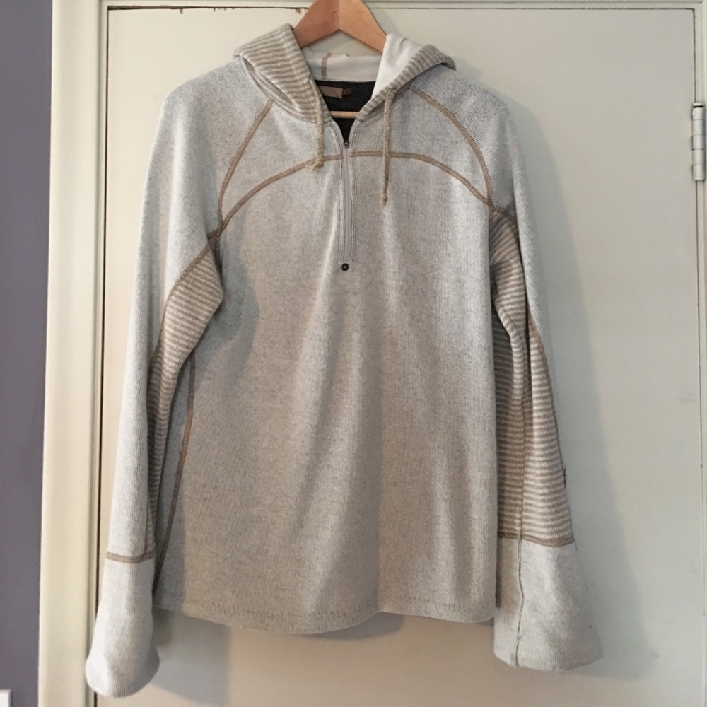 Prana large half zip sweater